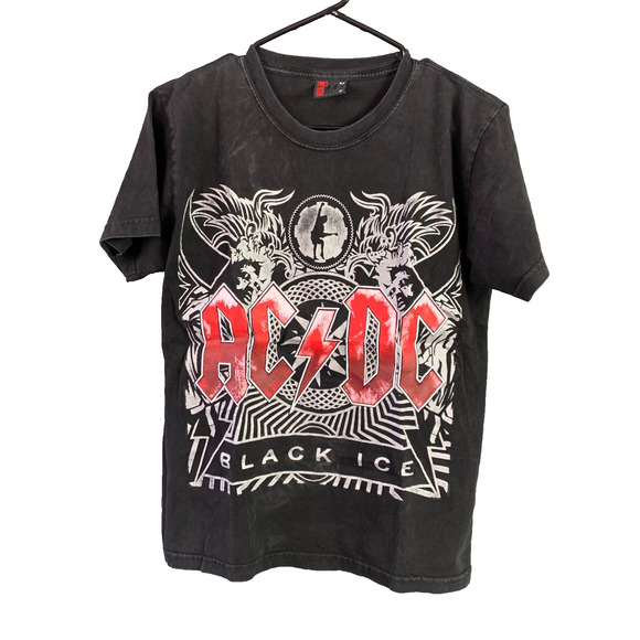 ACDC Black Ice Rockas Jam Shirt Band Tee Medium - Picture 1 of 7